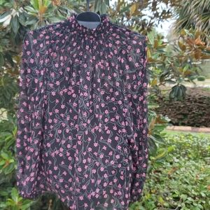 Beautiful woman floral Top